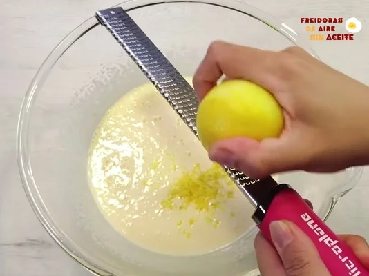Ingredientes receta bizcocho de limón