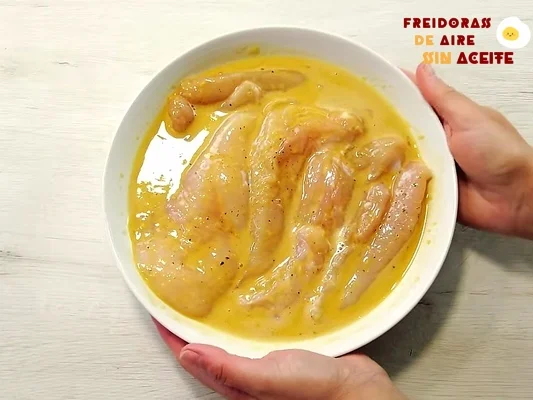 Pollo chino al limón receta airfryer