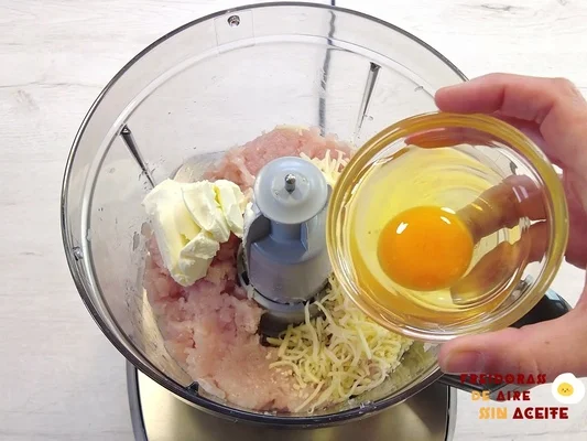 Preparación Receta airfryer de nuggets de pollo
