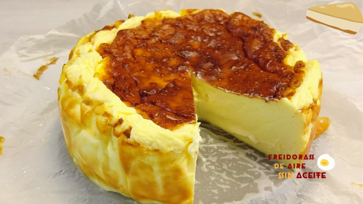Tarta de queso en freidora de aire: una receta tan sencilla como  sorprendente